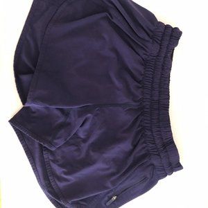 Purple Lululemon Hotty-Hot Shorts 4" Size 10